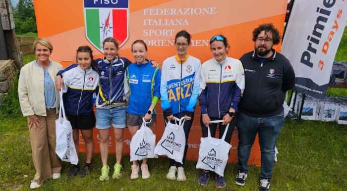 SPORT - Orienteering,  a Passo Cereda successo di Maddalena De Biasi