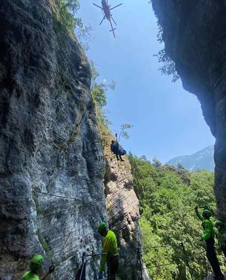 CRONACA - Incidente mortale sulla ferrata a Passo del Ballino a Fiavè