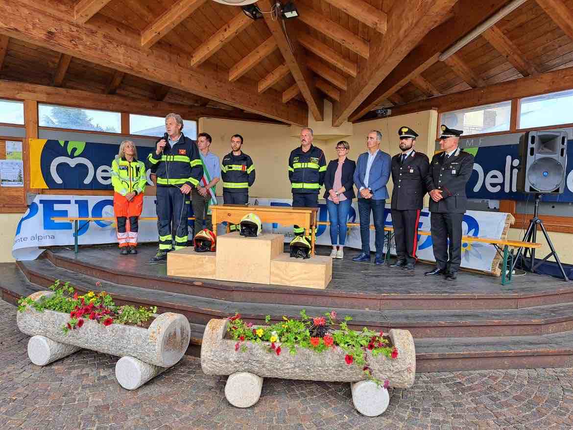 VAL DI SOLE E NON - A Smarano il 4° convegno degli allievi VVF del Distretto di Cles