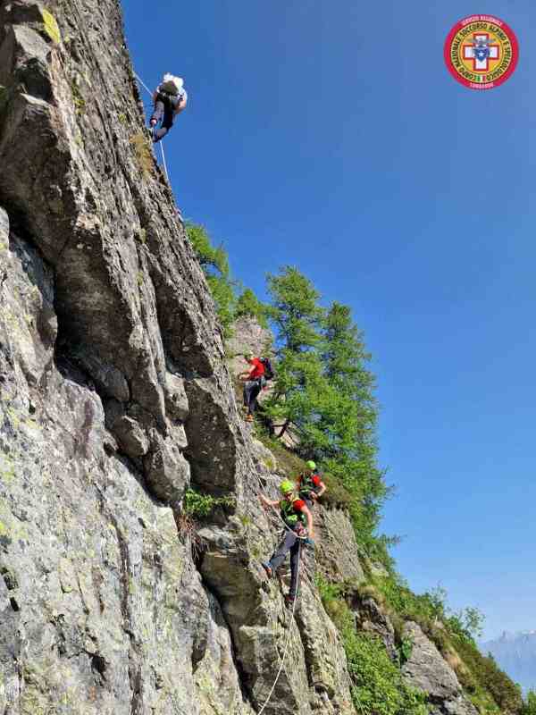 ATTUALITÀ - Esercitazione del Soccorso Alpino in Val Gerola