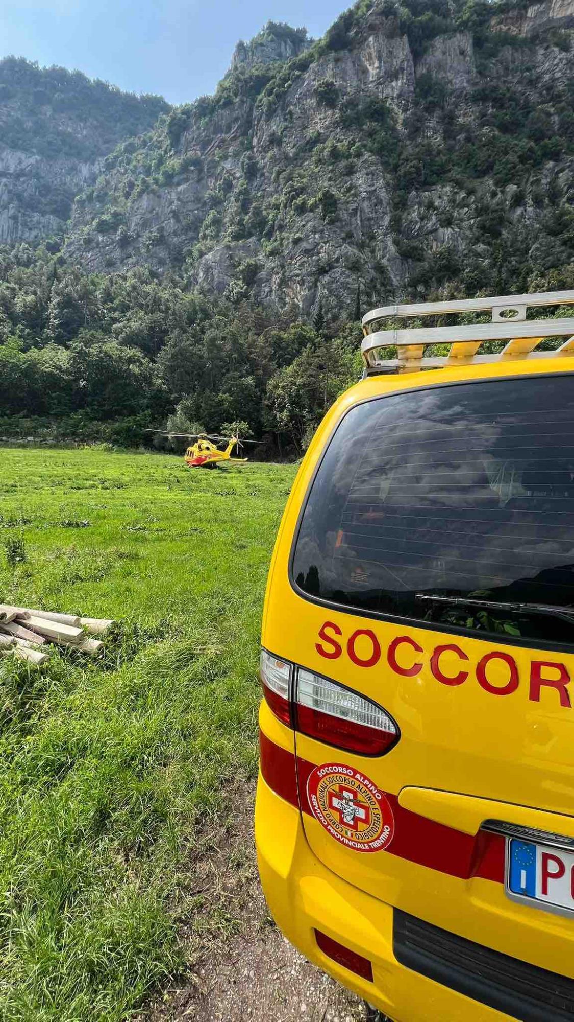 CRONACA - Intervento di soccorso sulla parete di San Paolo