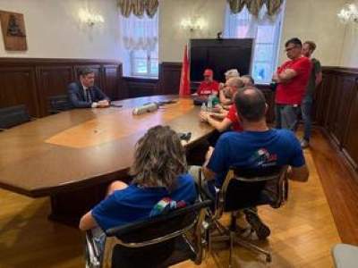 TRENTINO - Sciopero metalmeccanici, delegazione ricevuta dal vicepresidente della Provincia
