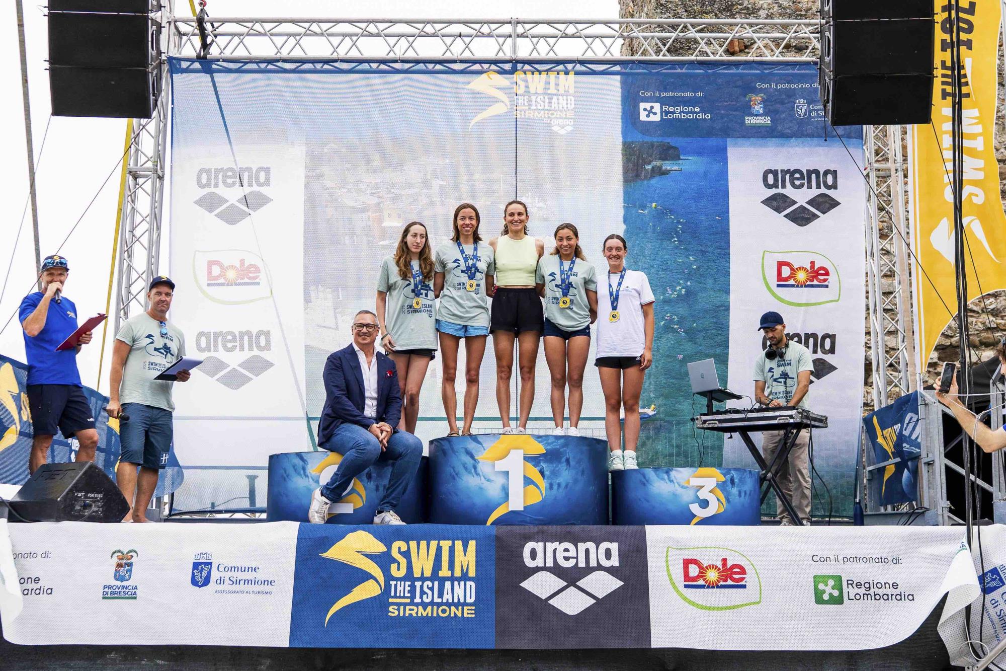 SPORT - Swimtheisland Sirmione, i risultati della seconda tappa del circuito internazionale di nuoto in acque libere