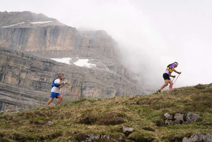 TRENTINO - Top Dolomites Outdoor: successo di Stijn Burghorn e Rita Cafagna