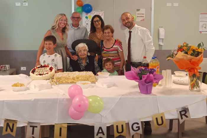 EVENTO - Riva del Garda, 101 anni: buon compleanno Agnese Bottesi