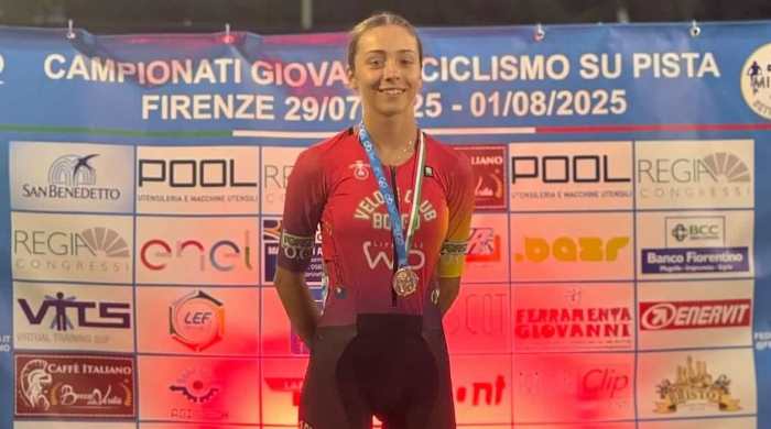 SPORT - Ciclismo su pista: due bronzi ai trentini Galante e Dal Molin