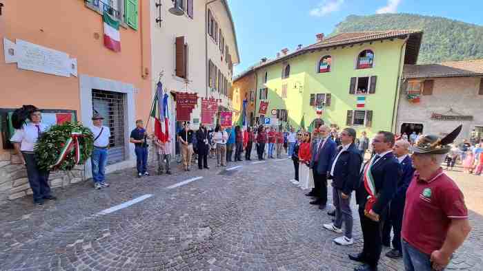 TRENTINO - Battaglia di Bezzecca: cerimonia in Val di Ledro