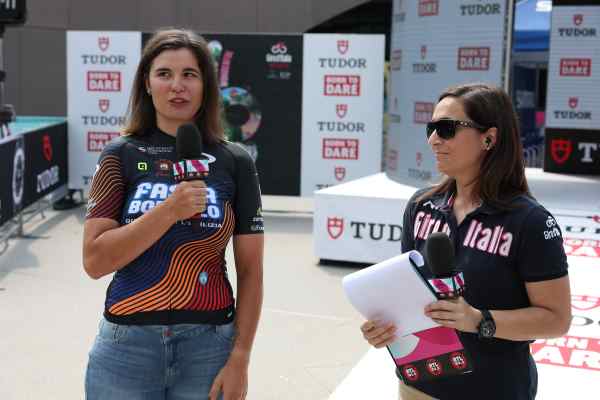 SPORT - Ciclismo, Claudia Cretti alla partenza del Giro d'Italia Femminile