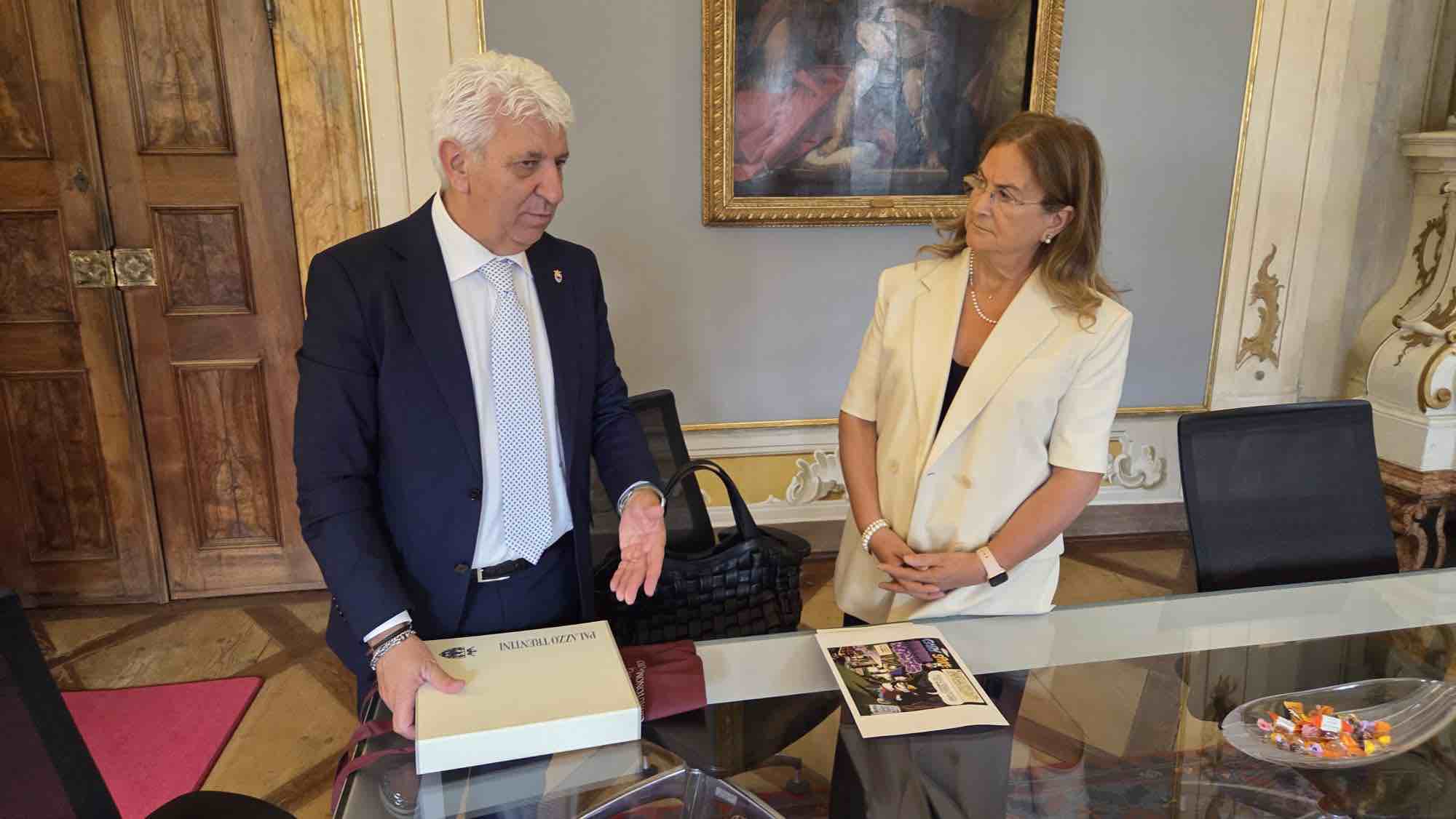 ATTUALITÀ - Trento, il nuovo commissario Fusiello in visita dal presidente Soini