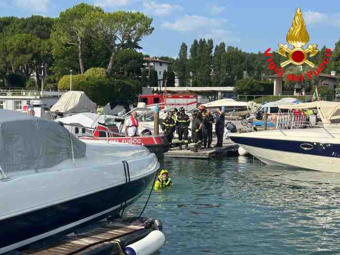 CRONACA - Un operaio 59enne è morto nel lago di Garda