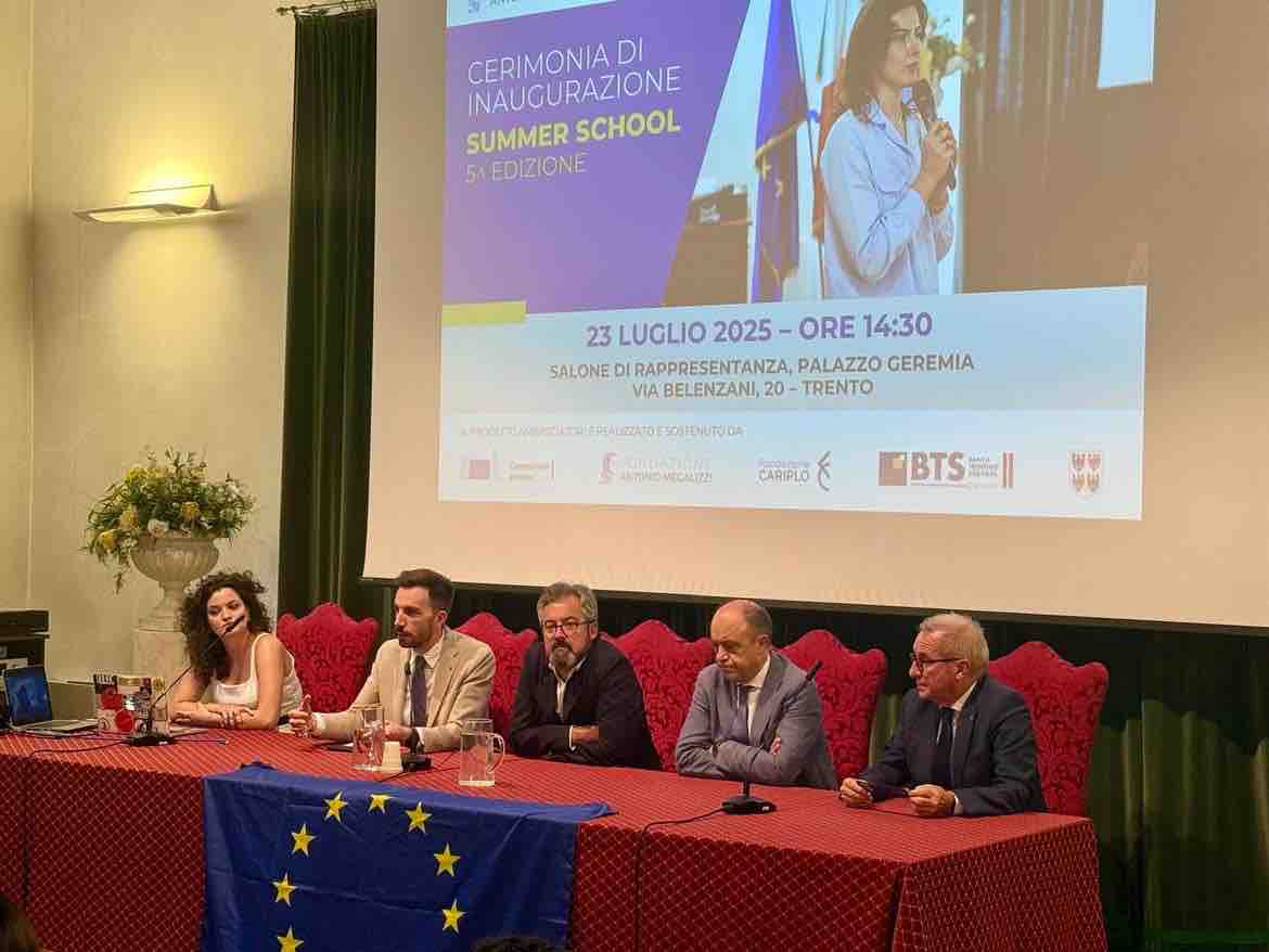 ATTUALITÀ - Inaugurata a Trento la Summer school della Fondazione Antonio Megalizzi