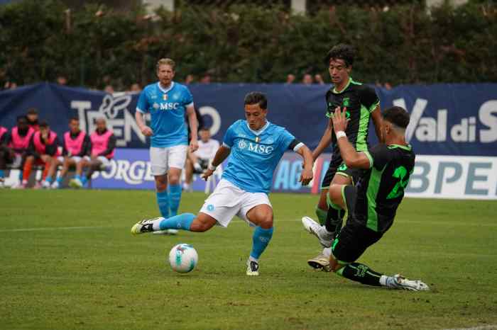 SPORT - Calcio: amichevole a Dimaro, il Napoli batte 2-1 il Catanzaro