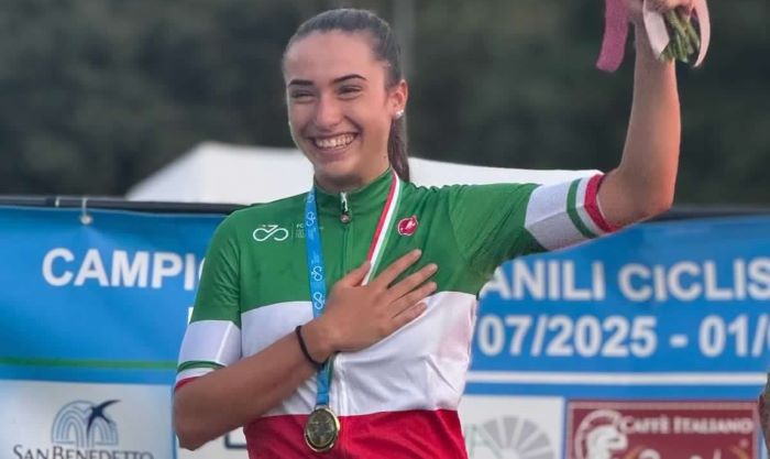 CICLISMO - Ciclismo: la trentina Ferrante campionessa italiana della velocità