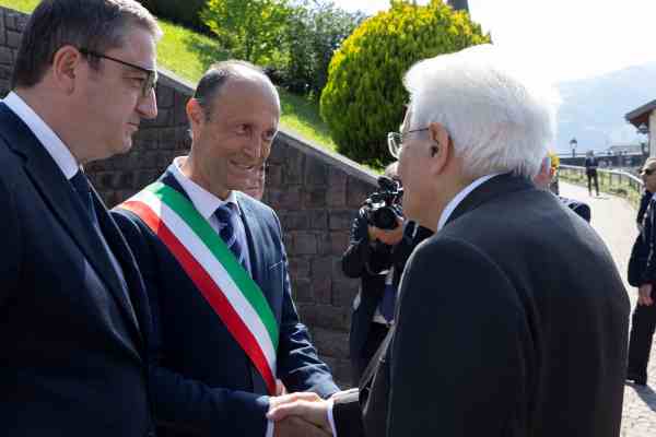 TRENTINO - Stava 40 anni dopo, la cerimonia a Tesero con il presidente Mattarella