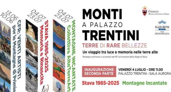 TRENTINO - Esposizione "Stava 1985-2025. Memoria e Rinascita" 