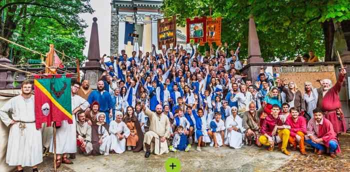 VALLE CAMONICA - La Ciasa trionfa al Palio di San Martino a Borno