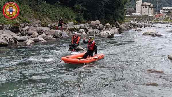 ATTUALITÀ - Valtellina: esercitazione della squadra forra regionale