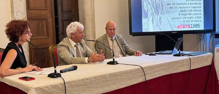 TRENTINO - Convegno a Trento sulla tragedia di Stava