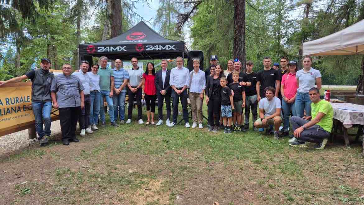 VAL DI SOLE E NON - A Coredo inaugurato il nuovo Bike Park