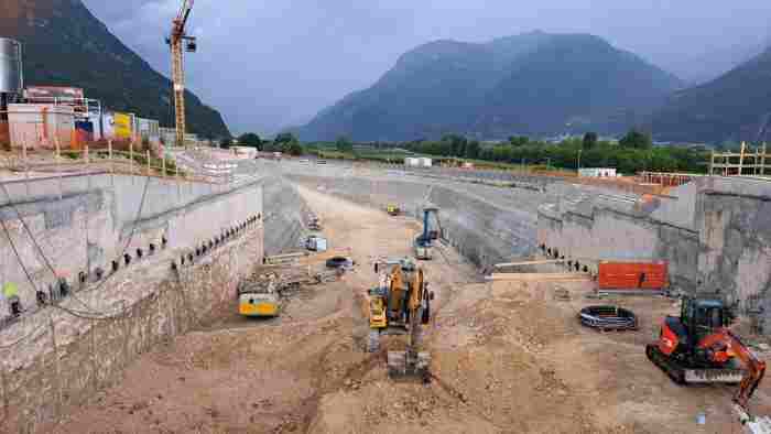 ATTUALITÀ - Bypass di Trento, il cantiere procede con gli obiettivi previsti