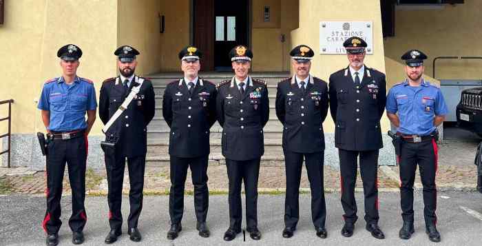 ATTUALITÀ - Livigno, visita del Comandante Interregionale Carabinieri