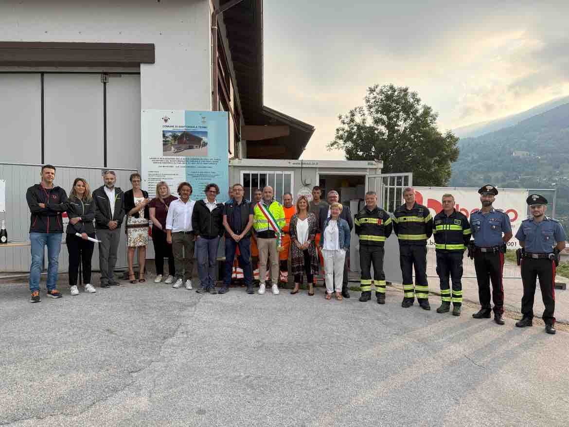 ATTUALITÀ - Nuova caserma dei vigili del fuoco volontari di Sant'Orsola Terme