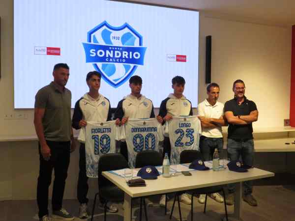 SPORT - Calcio, presentata la Nuova Sondrio: gli obiettivi