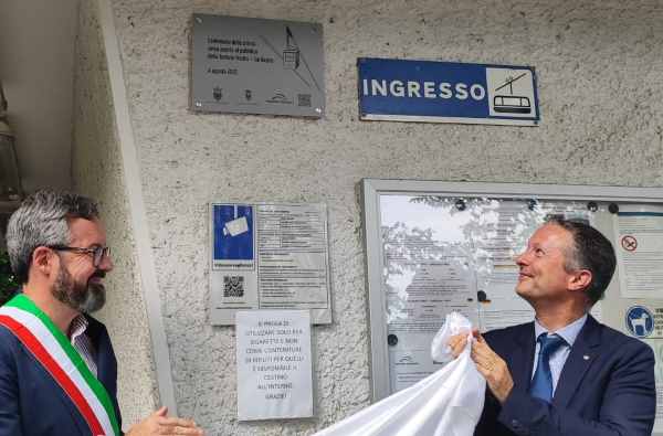 ATTUALITÀ - Trento, festa per i 100 anni della funivia di Sardagna