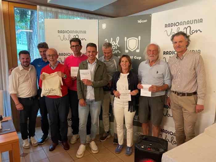 SPORT - Al Dolomiti Golf assegnato il trofeo Val di Non Hospitality