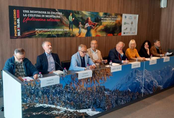 PONTE DI LEGNO - Prima serata del Premio Pontedilegnopoesia