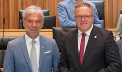 ALTO ADIGE - Il Ministro della Turingia Voigt a Bolzano