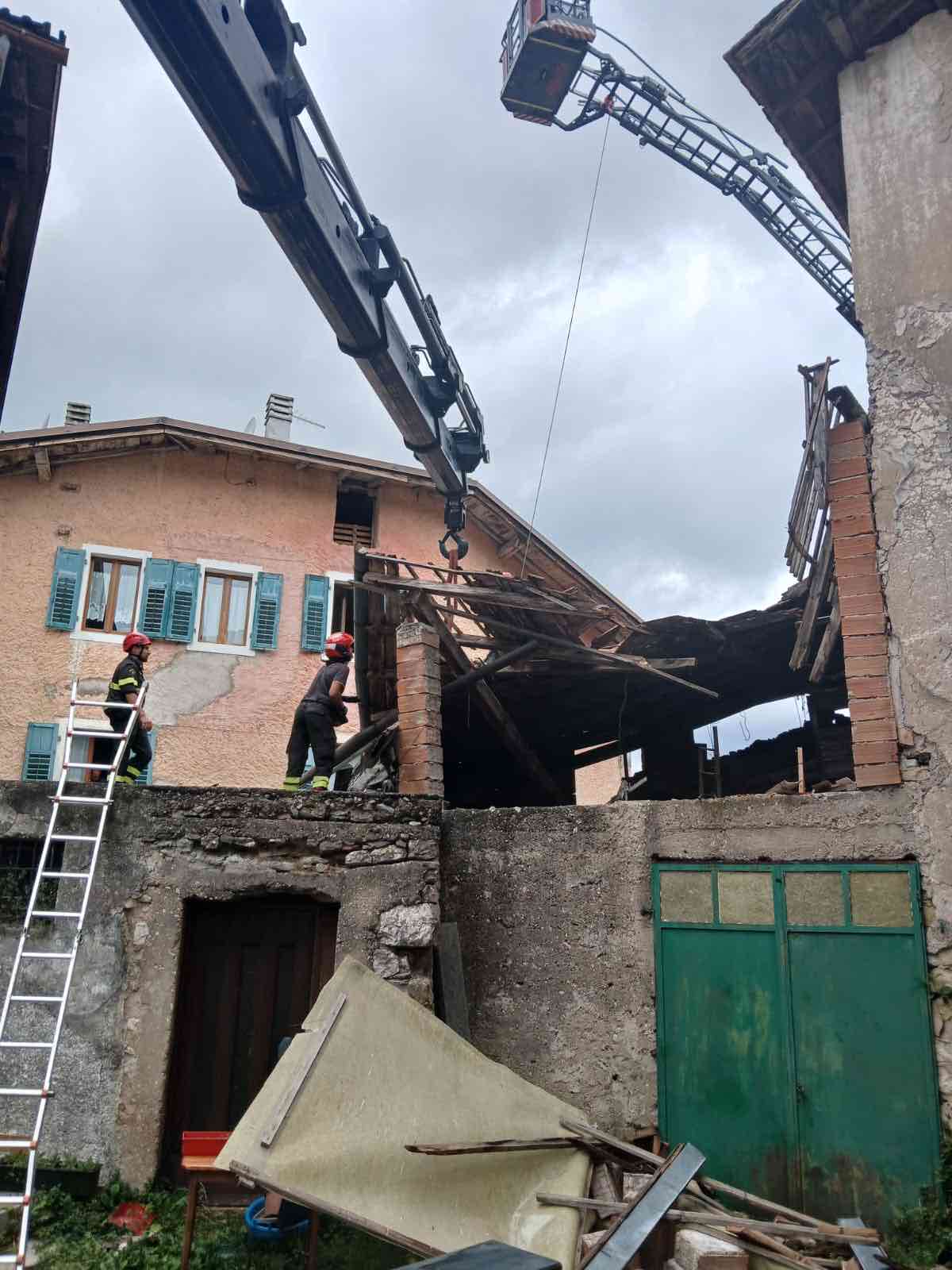 ATTUALITÀ - Trento, edificio pericolante a Sopramonte