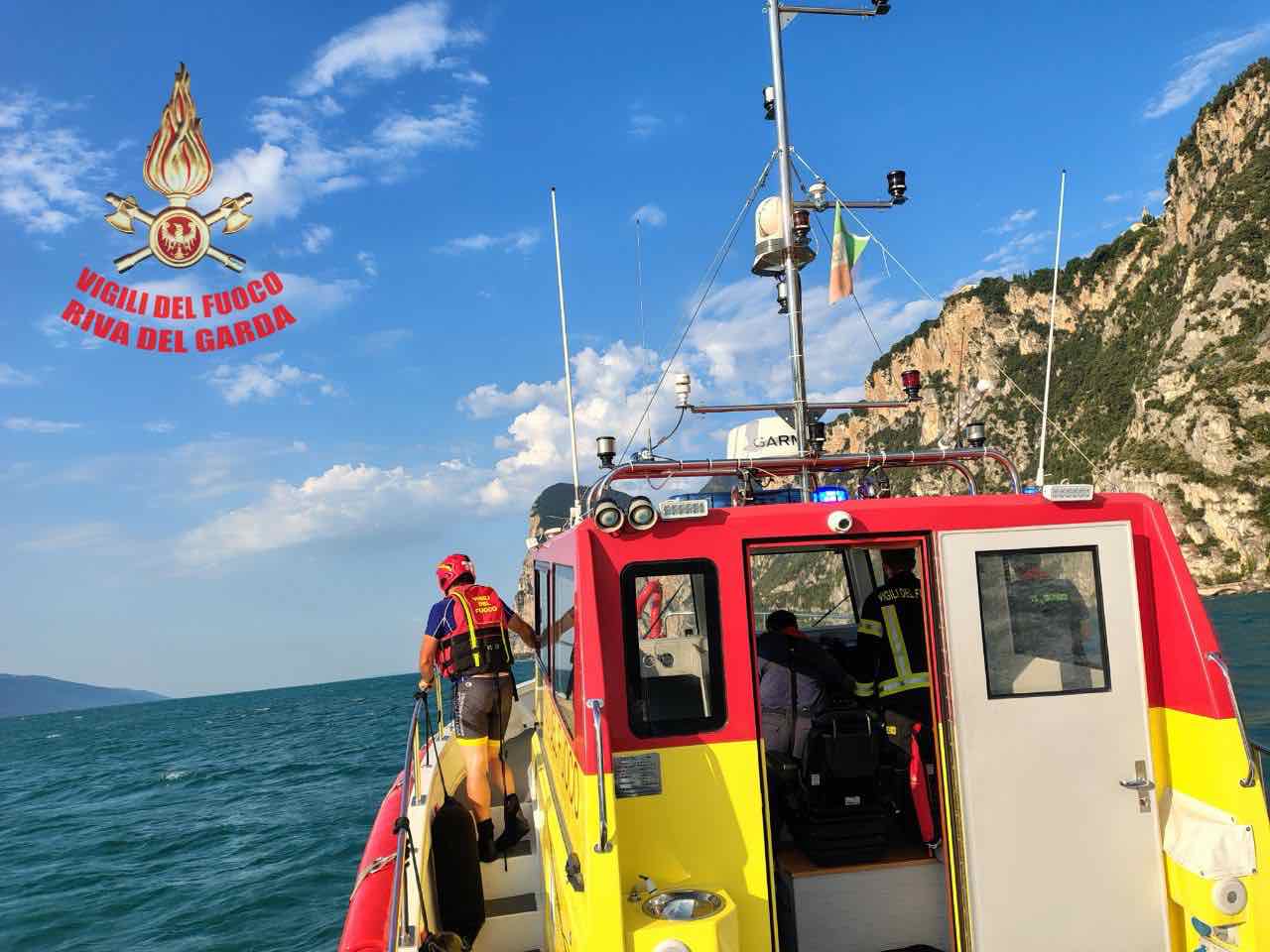GARDA - Intervento di soccorso sul Garda