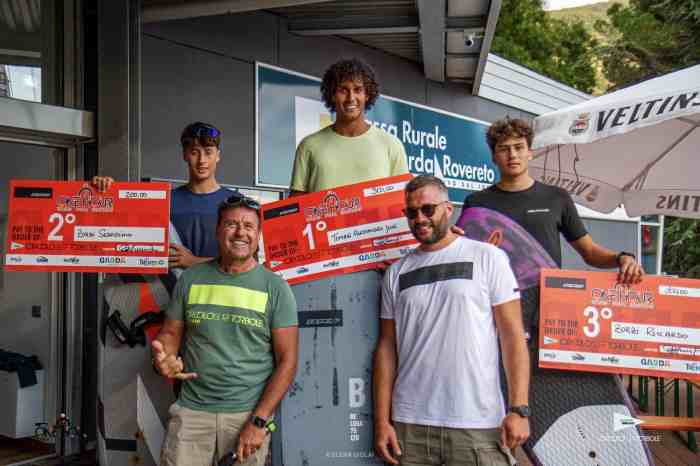 VELA - RRD One Hour Wingfoil 2025 al Circolo Surf Torbole, successo di Tomasi