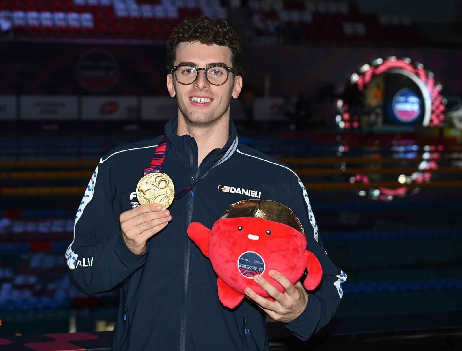 SPORT - Nuoto, Federico Bicelli Campione del Mondo paralimpico