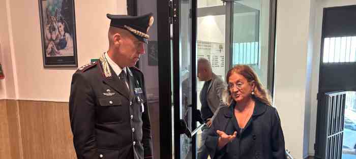 TRENTINO - Il Commissario del Governo Fusiello incontra i carabinieri