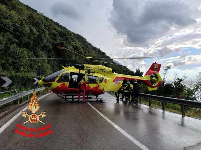 GARDA - Torbole: sommozzatore trovato in gravi condizioni sulla statale 240