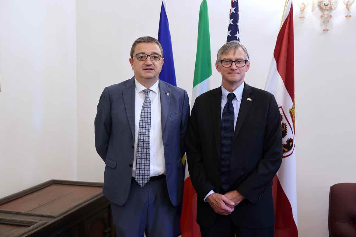 ATTUALITÀ - Il presidente Fugatti ha incontrato il console generale degli Stati Uniti