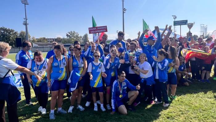 SPORT - Atletica Leggera: secondo posto alla Polisportiva Disabili Valcamonica