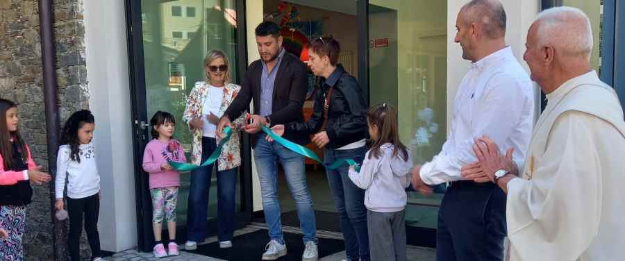 VALTELLINA - Aprica festeggia la rinnovata scuola dell'infanzia Camparada
