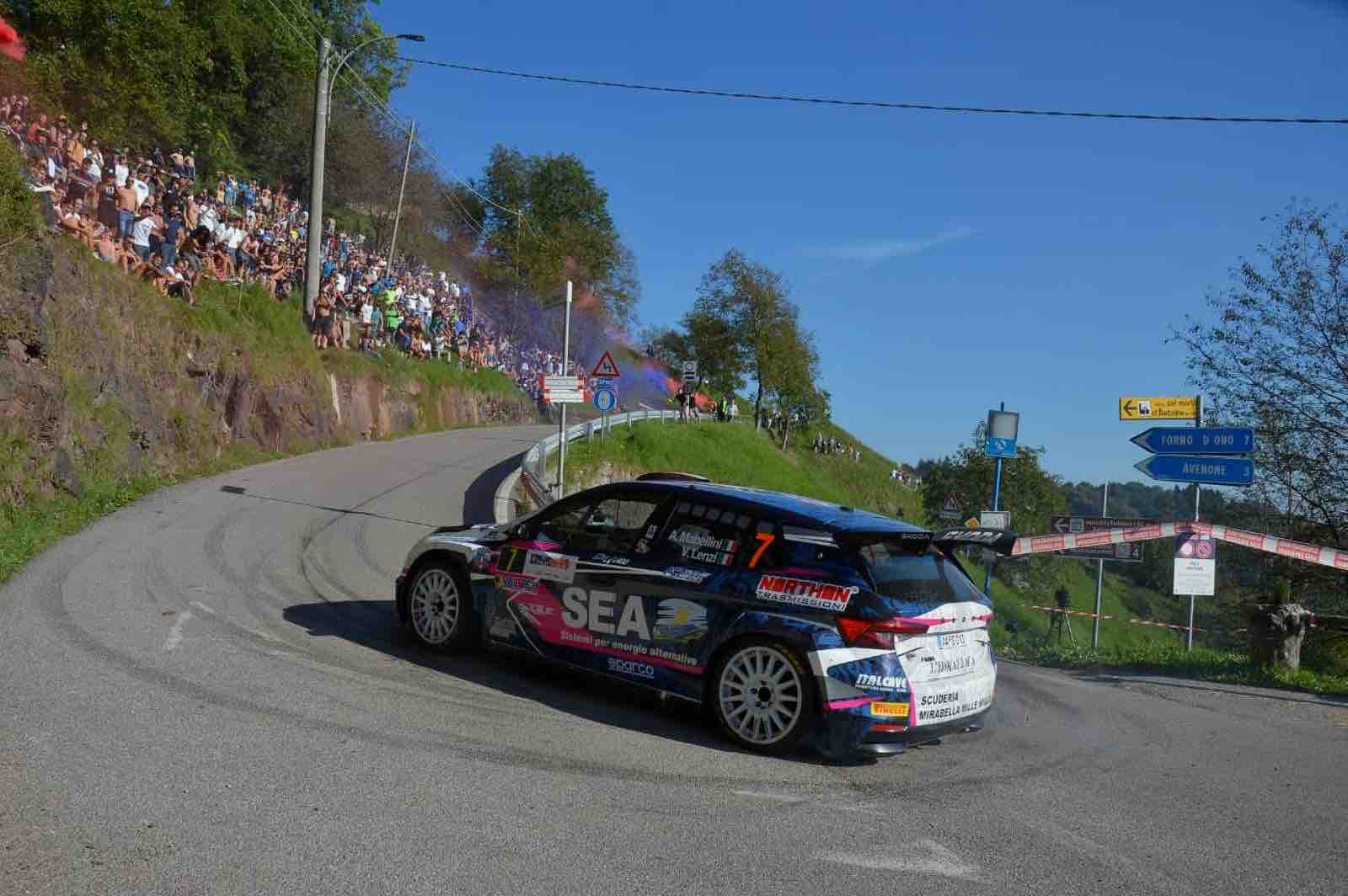 SPORT - Mabellini e Crugnola staccano il gruppo al 48° Rally 1000 Miglia