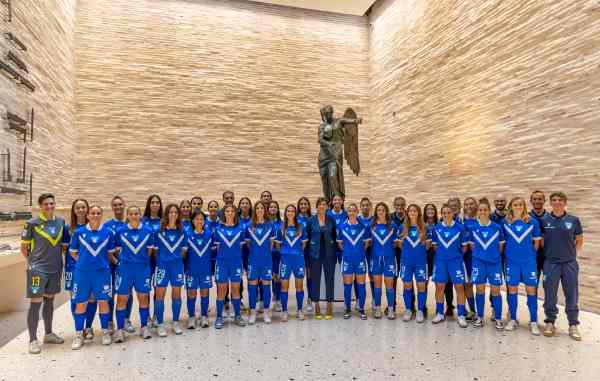 SPORT - Calcio, al Capitolium la presentazione delle Leonesse