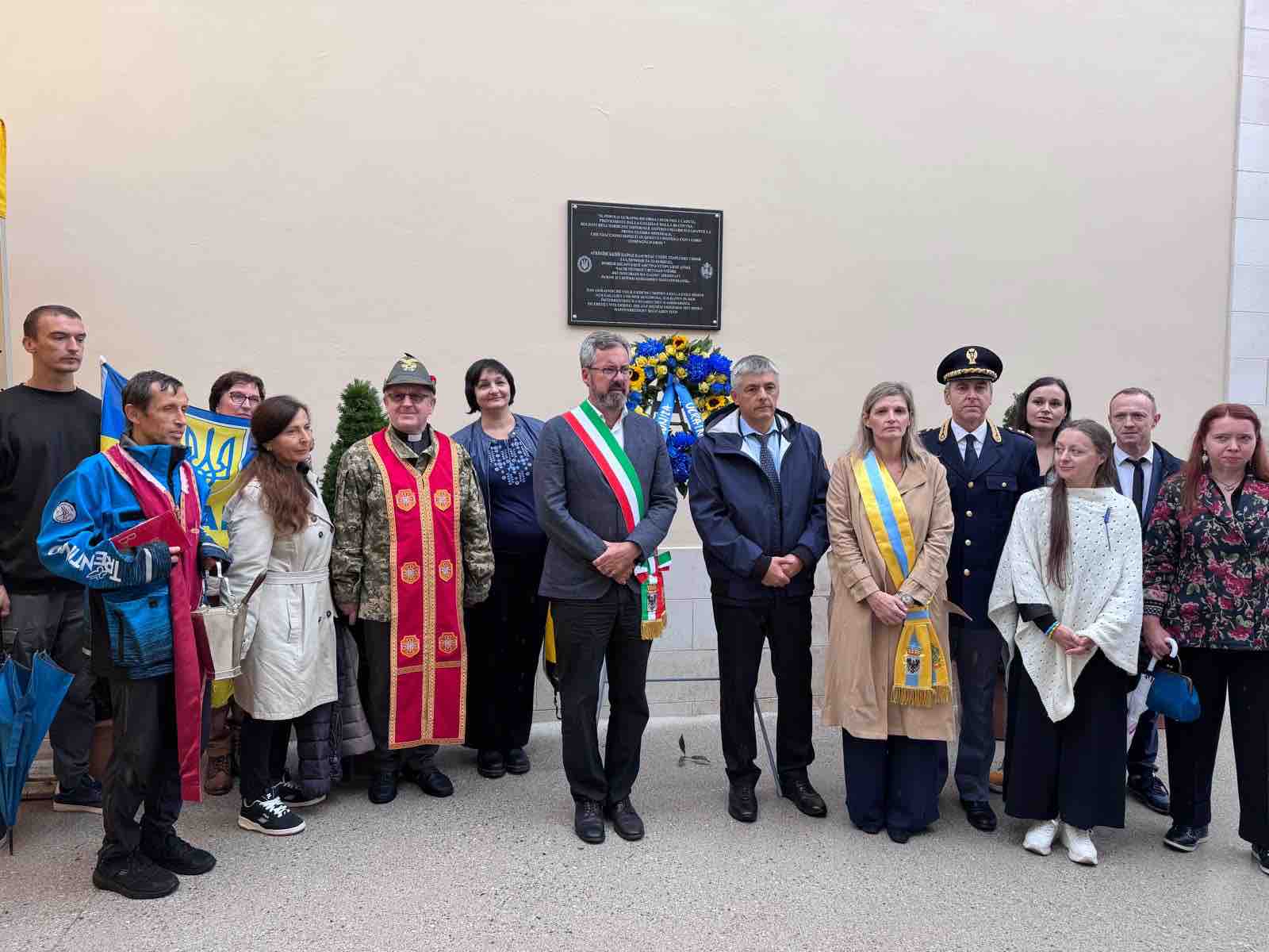 ATTUALITÀ - Trento, scoperta la targa in memoria dei soldati galiziani e bucovini