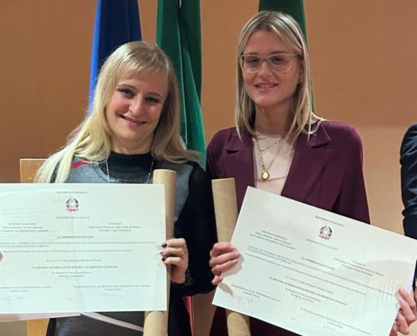 BRENO - Valle Camonica: due dottoresse hanno concluso il percorso formativo