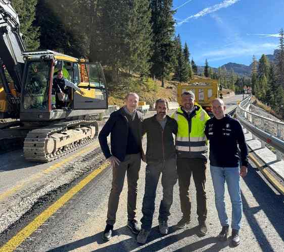 ALTO ADIGE - Passo di Valparola: in fase avanzata i lavori sulla SP 37