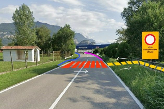 ATTUALITÀ - Arco, chiude la ciclopedonale della Sarca