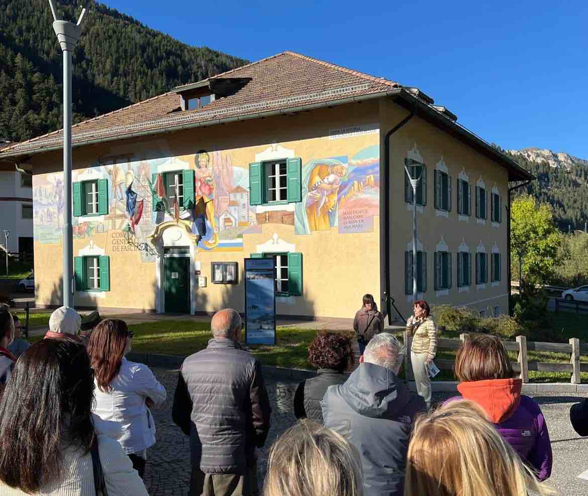 VAL DI FASSA - I nuovi totem "Ta le caserme", frutto della ricerca sulle ex caserme austroungariche