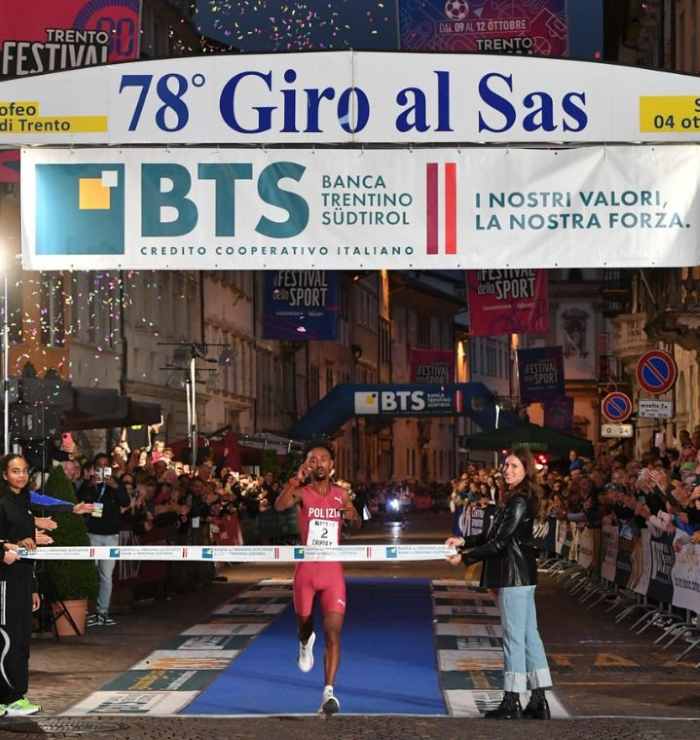 SPORT - Trento: Yeman Crippa vince l'edizione 2025 del Giro Al Sas