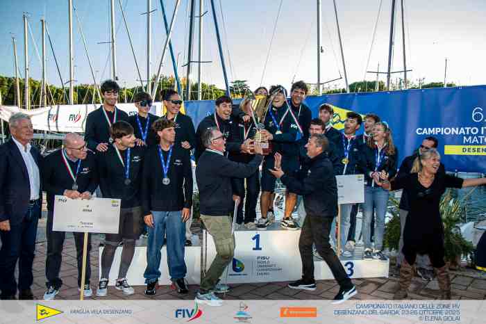 SPORT - Vela, la IV Zona Lazio conquista il titolo a Desenzano