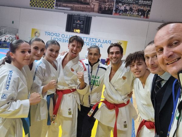 SPORT - Campionato Italiano Karate: il Master Rapid Skf Cbl sfiora l'en plein